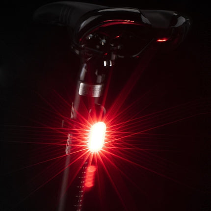 GOOFY DT-6005 Bike Light USB Rechargeable Tail Light Mountain Bike Night Warning LED Light