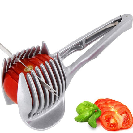 LsCook Aluminum Alloy Lemon Tomato Slicer Egg Slicer Fruit Cutting Tool, Tomato Slicer - DealBuddy