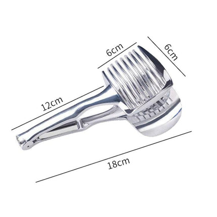 LsCook Aluminum Alloy Lemon Tomato Slicer Egg Slicer Fruit Cutting Tool, Tomato Slicer - DealBuddy