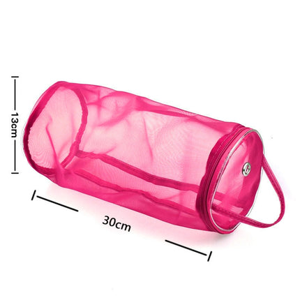 Mesh Bag DIY Hand Weaving Tools Yarn Storage Knitting Bag Organizer Hollow Yarn Bag