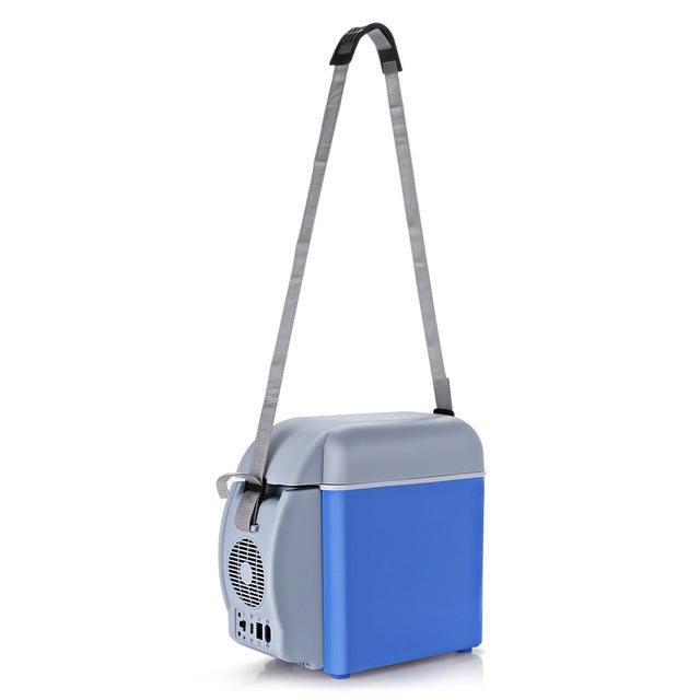 7.5L Capacity Portable Car Refrigerator Cooler Warmer Truck Thermoelectric Electric Fridge for Travel RV Boat