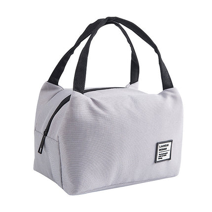 Portable Lunch Bag Thermal Insulated Lunch Box Tote Cooler Bag Bento Pouch Lunch Container School Food Storage Bags