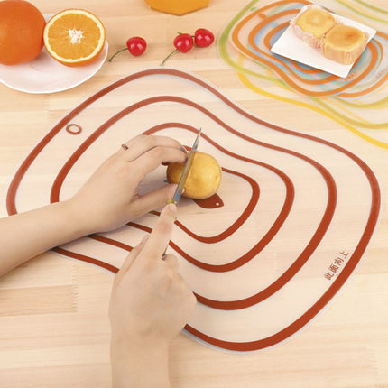 6 PCS Kitchen Chopping Blocks Flexible Transparent PP Cutting Boards