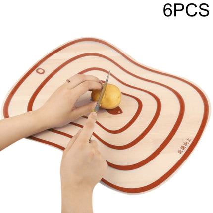 6 PCS Kitchen Chopping Blocks Flexible Transparent PP Cutting Boards, S(20x14.8cm), M(30.5x23.5cm), L(42x31.5cm) - DealBuddy