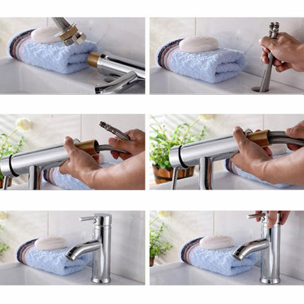 Kitchen Faucet Anti-splash Head Wash Basin Sink Universal Rotatable Faucet Full Copper Joint