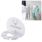 Plastic Toothbrush Holder Toothpaste Storage Tooth Brush Dispenser