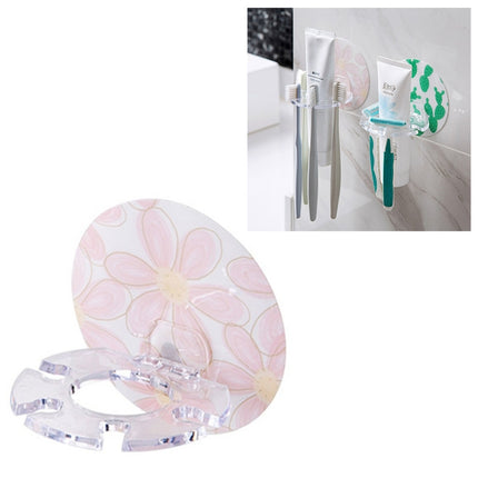 Plastic Toothbrush Holder Toothpaste Storage Tooth Brush Dispenser