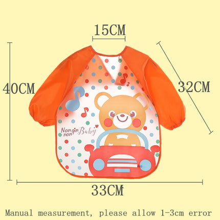 Baby Bibs Waterproof Long Sleeve Apron