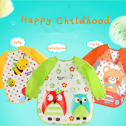 Baby Bibs Waterproof Long Sleeve Apron