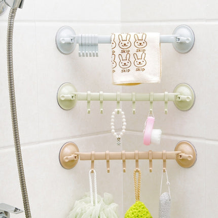 Kitchen Bathroom Wall Powerful Sucker Towel Hook Creative Wall Hanging Hook