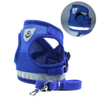 Adjustable Polyester Mesh Reflective Vest Lead Leash for Pet Dog, S, M, L, XL - DealBuddy