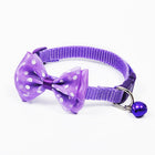 Adjustable Bow Knot Bell Collar Cat Dog Collars Pet Supplies - DealBuddy
