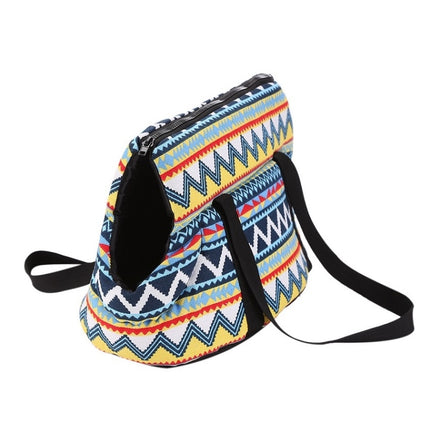 Retro Pet Carrying Bag Comfortable & Breathable Backpack For Cats And Dogs, S 45x21x22cm, L 55x26x27cm - DealBuddy