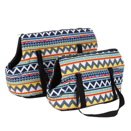 Retro Pet Carrying Bag Comfortable & Breathable Backpack For Cats And Dogs, S 45x21x22cm, L 55x26x27cm - DealBuddy