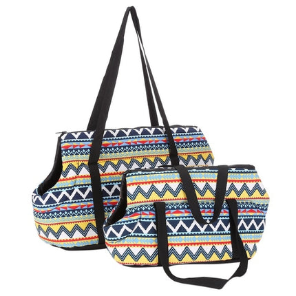 Retro Pet Carrying Bag Comfortable & Breathable Backpack For Cats And Dogs, S 45x21x22cm, L 55x26x27cm - DealBuddy
