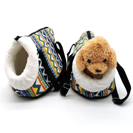Retro Pet Carrying Bag Comfortable & Breathable Backpack For Cats And Dogs, S 45x21x22cm, L 55x26x27cm - DealBuddy