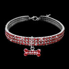 Bling Rhinestone Dog Collar Crystal Puppy Chihuahua Pet Dog Collars Leash For Small Dogs Mascotas Accessories, L, M, S - DealBuddy