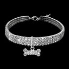 Bling Rhinestone Dog Collar Crystal Puppy Chihuahua Pet Dog Collars Leash For Small Dogs Mascotas Accessories, L, M, S - DealBuddy