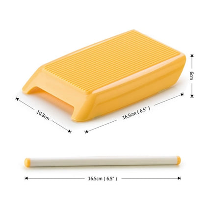 Plastic Pasta Macaroni Board Spaghetti Maker Rolling Pin Mold Kitchen Tool