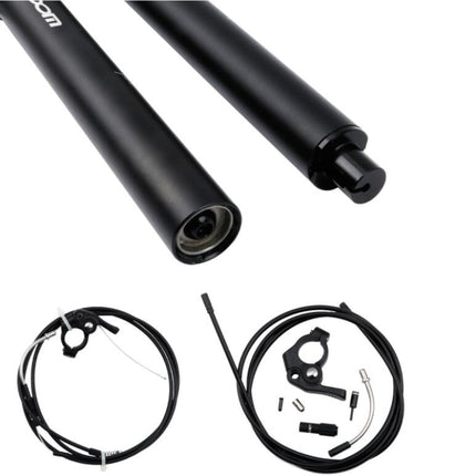 ZOOM Bicycle Wire-Controlled Hydraulic Lift Seat Tube Mountain Bike Seatpost, 30.9mm 400mm Internal Routing, 31.6mm 400mm Internal Routing - DealBuddy