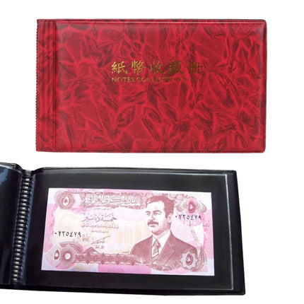 30-page Small Square Banknote Collection Book Albums