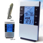Household Digital LCD Display Hygrometer Thermometer Temperature Humidity Meter Clock Alarm - DealBuddy