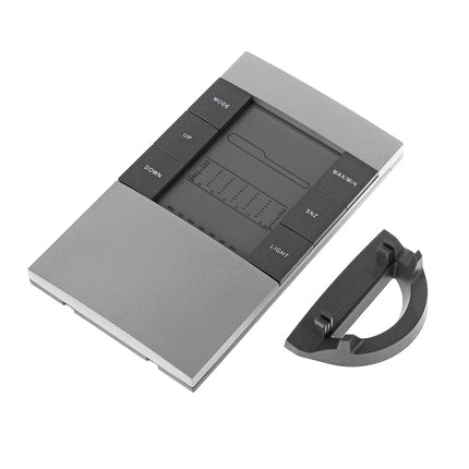 Household Digital LCD Display Hygrometer Thermometer Temperature Humidity Meter Clock Alarm - DealBuddy