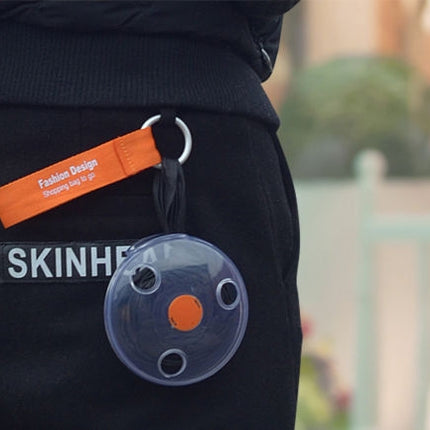 Portable Tote In Pouch Reusable Folding Carabiner Shopping Bag