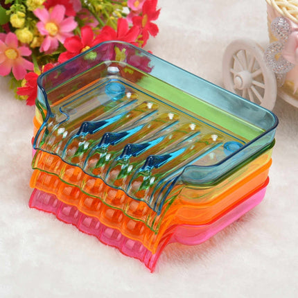 Colourful Suction Cup Drainage Soap Box