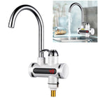 220V Kitchen Tankless Water Heater Instant Electric Faucet Electric Heater Tap with Temperature Display