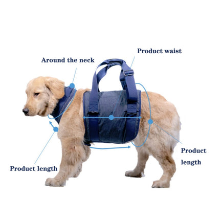 Pet Leash Senior Dogs Walking Aids Chest Harness, XS, S, M, L, XL - DealBuddy
