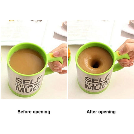 400ml Mugs Automatic Electric Self Stirring Mug Cup Coffee Milk Mixing Mug Smart Stainless Steel Juice Mix Cup Drinkware - DealBuddy