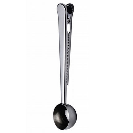 Multifunction Kitchen Coffee Scoop With Clip Stainless Steel Tea Coffee Measuring Cup Coffee Scoop