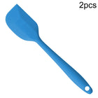 Kitchen Silicone Cream Cake Spatula Mixing Scraper Brush Butter Mixer Brushes Baking Tool Kitchenware, Red, Yellow, Green, Blue, Purple, Pink, Orange - DealBuddy