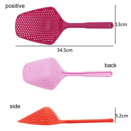 Plastic Drain Shovel Strainers Water Leaking Shovel Kitchen Cooking Ice Shovel Colander - DealBuddy