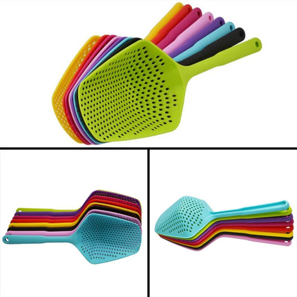 Plastic Drain Shovel Strainers Water Leaking Shovel Kitchen Cooking Ice Shovel Colander - DealBuddy