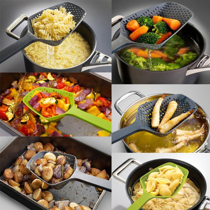 Plastic Drain Shovel Strainers Water Leaking Shovel Kitchen Cooking Ice Shovel Colander - DealBuddy