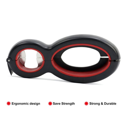 2 PCS 6 in 1 Multi-Function Twist Bottle Opener All in One Jar Gripper Wine Beer Lid Twist Off Jar Opener Claw