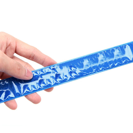 4 PCS Bike Bicycle Cycling Band Arm Leg Pant Reflective Strap Belt Safety Reflector