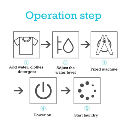 HX-02DS Household Portable Small Portable Washing Machine - DealBuddy