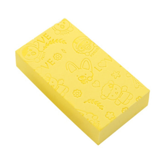 Baby Shower Spa Bath Square Sponge Body Cleaning Scrub