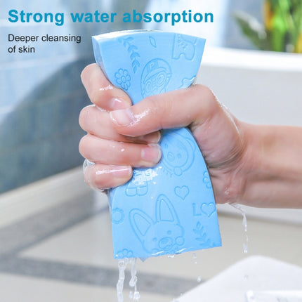 Baby Shower Spa Bath Square Sponge Body Cleaning Scrub - DealBuddy