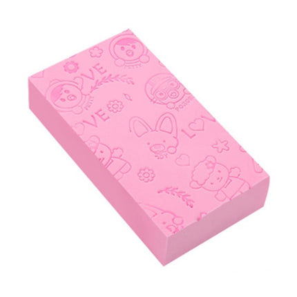 Baby Shower Spa Bath Square Sponge Body Cleaning Scrub
