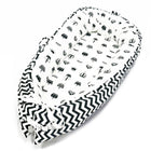 Baby Nest Bed Crib Portable Removable and Washable Crib Travel Bed Cotton Cradle for Children Infant Kids