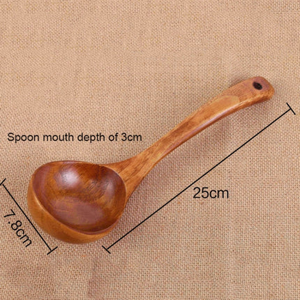 Long-handled Wooden Spoon