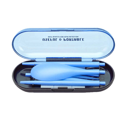 3pcs / Set Mini Outdoor Portable Travel Sets Candy Color Folding Dinner Set Student Kids Kitchen Tool - DealBuddy