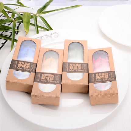 3pcs / Set Mini Outdoor Portable Travel Sets Candy Color Folding Dinner Set Student Kids Kitchen Tool - DealBuddy