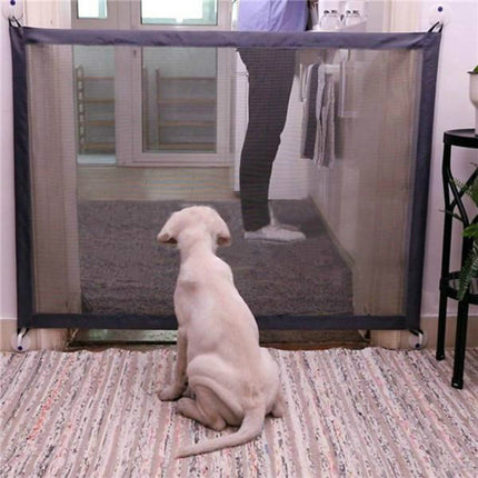 Dog Pet Fences Portable Folding Safe Protection Safety Door Magic Gate For Dogs Cat Pet, 180cm x72cm, 110cm x72cm - DealBuddy
