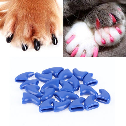 20 PCS Silicone Soft Cat Nail Caps / Cat Paw Claw / Pet Nail Protector/Cat Nail Cover, XS, S, L - DealBuddy