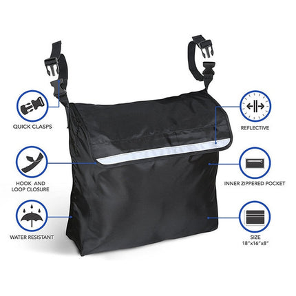 Storage Bag for Wheelchairs Disabled Car Storage Hanging Bag